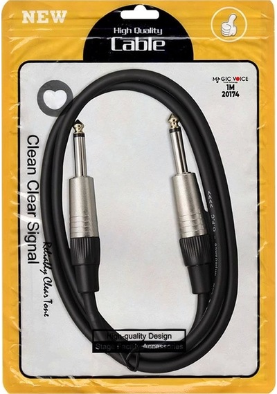 Magicvoice Ld393a 6.3 Mm Mono Erkek + 6.3 Mm Mono Erkek 1 Metre Kablo