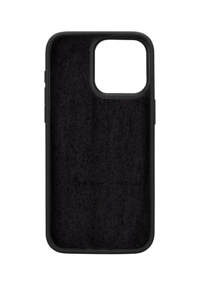 Apple Uyumlu   iPhone 15 Pro Max Deri Cüzdanlı Kılıf   Mwwn Rst1 Siyah