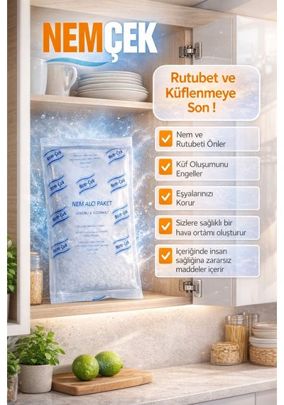 Nem Rutubet Korozyon Buhar Terleme Çekici Alıcı Tutucu Giderici Önleyici 1 Paket 250 Gr