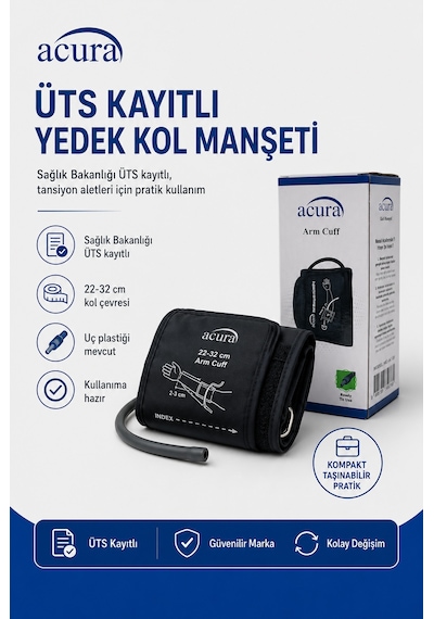 Acura Ac-20 Yedek Kol Manşeti 22-32cm