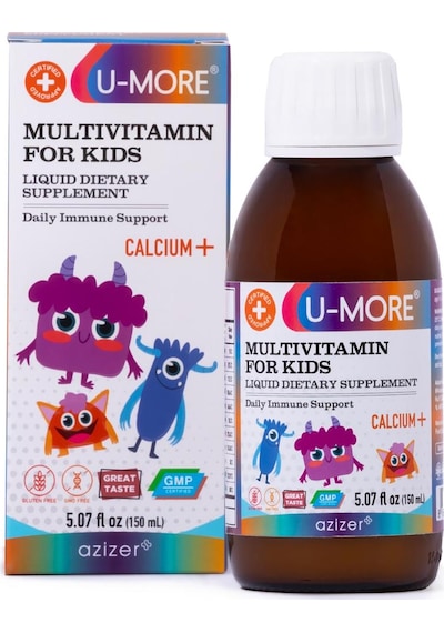 U-More Multivitamin ve Kalsiyumlu Çocuk Şurubu 150 ML