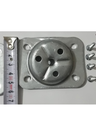 BARERMO 4 Adet Metal Sehpa Ve Ahşap Ayak Bağlantı Aparatı Açılı A