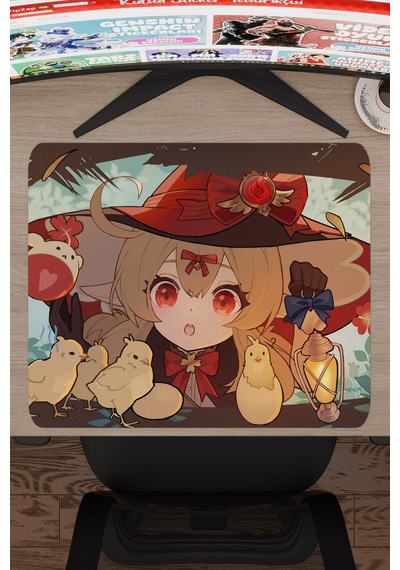 Klee Genshin Impact Anime Gacha V5 - 48x40 Xl Gaming Mouse Pad Fare Altlığı