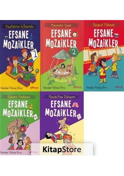 Kitapstore Efsane Mozaikler Serisi 5 Kitap / Handan Yalvaç Arıcı