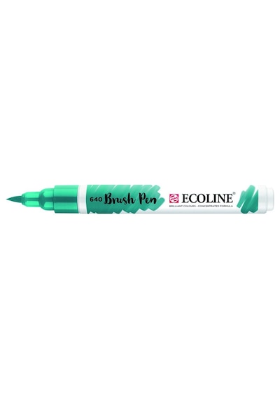 Ecoline Brush Pen - Bluish Green - 640