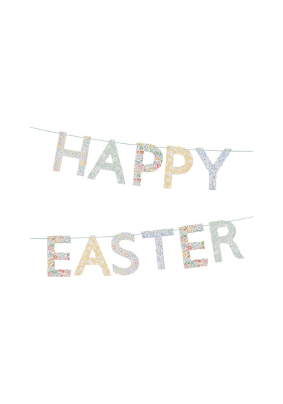Meri Meri X Liberty - Happy Easter Asılan Süs Çok Renkli