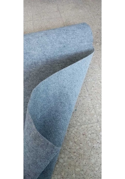 Rengi Gri Halıfleks 1 X 6,50 Metre Rip Halıflekx Fuar Halısı Rip Çok Renkli