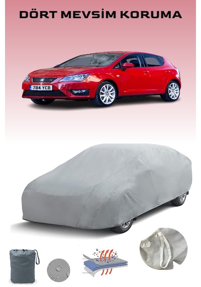 Seat Ibiza Fr 5 Kapılı 2009 - 2017 Araba Brandası Oto Branda Gri