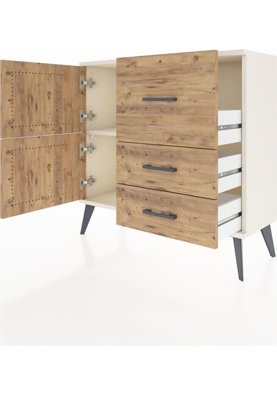Arges Şifonyer Tek Raflı 3 Çekmeceli 2 Kapaklı 88x30x80 Aytaşı-çam Çam Arges Şifonyer Tek Raflı 3 Çekmeceli 2 Kapaklı 88x30x80 Aytaşı-çam Çam