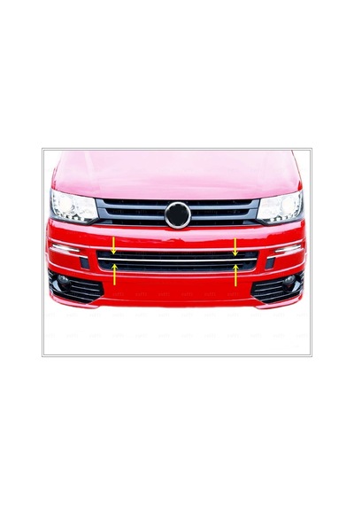Vw T5 Multivan Krom Ön Tampon Çıtası 2010-2015 P.Çelik