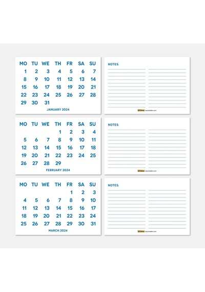 2027 Takvimi, 2027 Masa Takvimi Mavi Renk, 2027 Calendar, 2027 Desk Calendar Blue Color