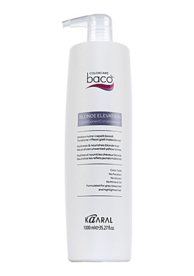 Kaaral Baco Blonde Elevation Mavi Saç Bakım Kremi 1 L