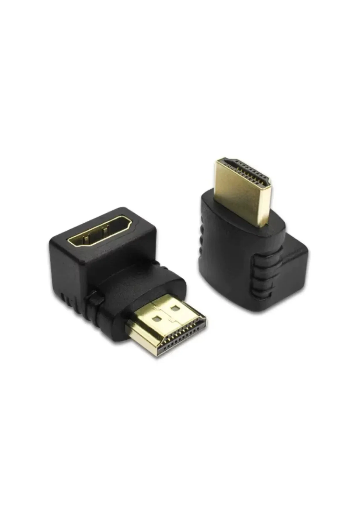 Hdmı Dirsek Adaptörü Hdmi L Çevirici Uzatma Dönüştürücü 270 4k 1080p Destekli L Tipi Hdmi Ara 001