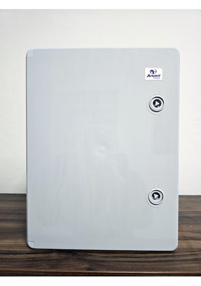 Artemis 30x40x17 Abs Plastik Elektrik Panosu Sigorta Kutusu Çift Kilitli Sağlam Ip65 Alev Almaz