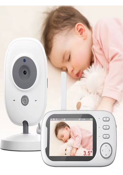 Monitörlü Akıllı Bebek Kamerası Full Hd Smart Ip Telsiz Güvenlik Kamerası ve Monitör 2.4 ghz
