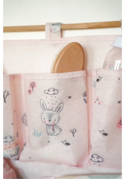 Serstil Pink Rabbit Serisi 2 Katlı Duvar Tipi Düzenleyici - 36 X 46 Cm