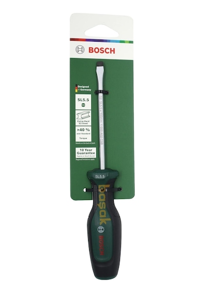 Bosch 5,5 X 100 Mm Düz Uçlu Tornavida 1600a03dt0