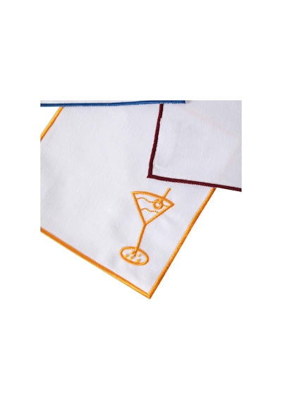 Mudo Home Festıve Kokteyl Peçete 15x15 Çok Renkli