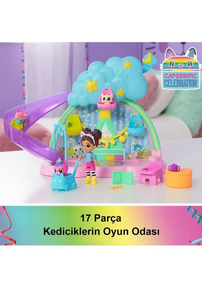 Spin Master Gabby's Dollhouse Kitty Care Ear Purrfect Playroom - 6071538