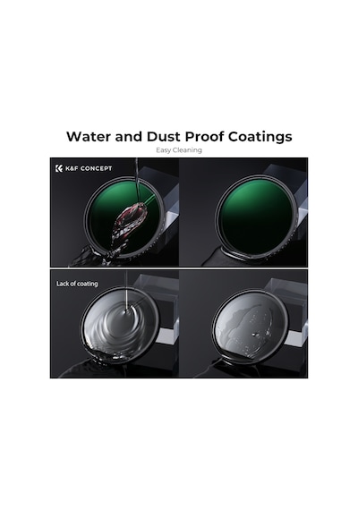 K&f Concept 77 MM ND8-2000 Nano-X Varıable MRC ND Filtre