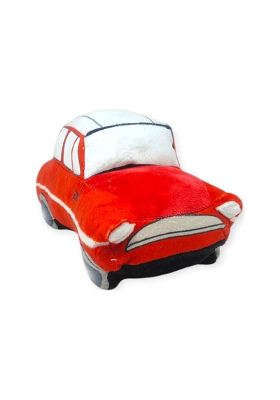 Uyku Arkadaşı -yumuşak Peluş Araba 26 Cm - Kırmızı Lisinya