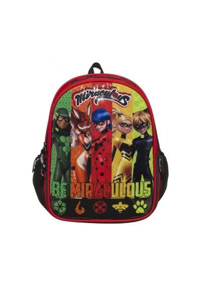 Ladybug Karakterleri Lisanslı Ilkokul Çantası 10 Parça Set Karışık Renkli