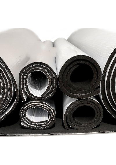Araç Oto Ses Isı Yalıtım 10cmx5metre 9mm Yapışkanlı Kauçuk