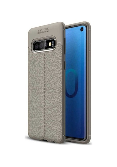 Galaxy S10e Kılıf Zore Niss Silikon Kapak Gri