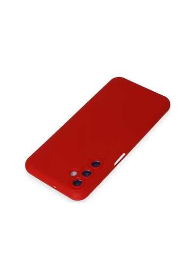 Samsung Galaxy Uyumlu M14 5g Kılıf Nano İçi Kadife Silikon - Kırmızı İtdark35279