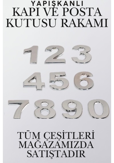 Krom Yapışkanlı Kapı Numarası 9 5 Cm / 50 Mm Küçük Boy Rakam Sayı - Daire, Posta Kutusu, Otel Oda No, Asansör, Kat Planı, Araç Model Ve Apartman İçi Dekoru İçin Kendinden Yapışkanlı Krom Numaratör 9 9 Krom Yapışkanlı Kapı Numarası 9 5 Cm / 50 Mm Küçük Boy Rakam Sayı - Daire, Posta Kutusu, Otel Oda No, Asansör, Kat Planı, Araç Model Ve Apartman İçi Dekoru İçin Kendinden Yapışkanlı Krom Numaratör 9 9
