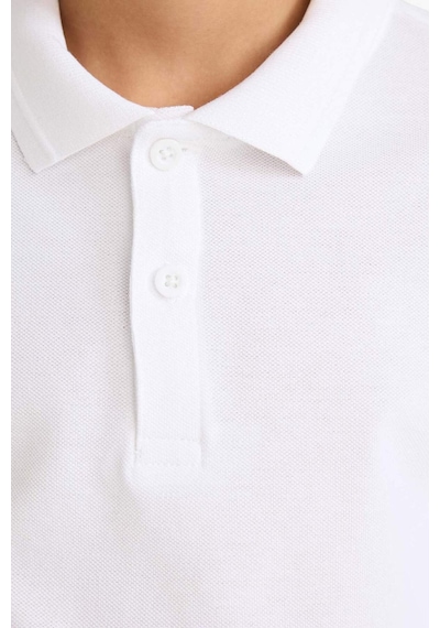 Defacto Pike Polo Tişört Erkek Çocuk L0288a626spwt34 Beyaz-wt34