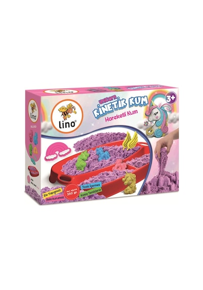 Lino Kinetik Kum Seti Unicorn 350 Gr Kum + 6 Kalıp