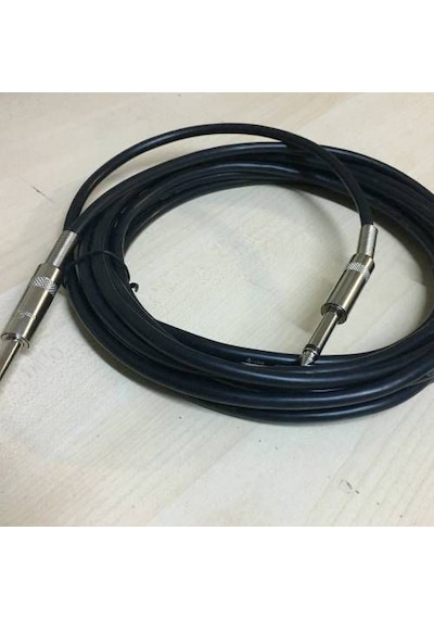 5 Metre Kaliteli Mono 6.3Mm To 6.3Mm Amfi Kablosu 6.3Mm Çivi Jack