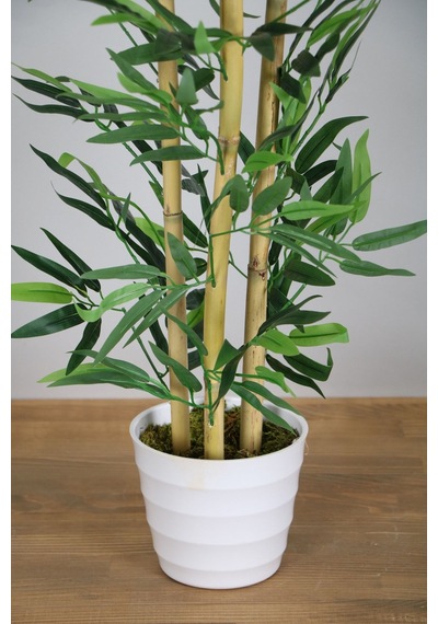 Yapay Bambu Ağacı 110 Cm 3 Gövdeli