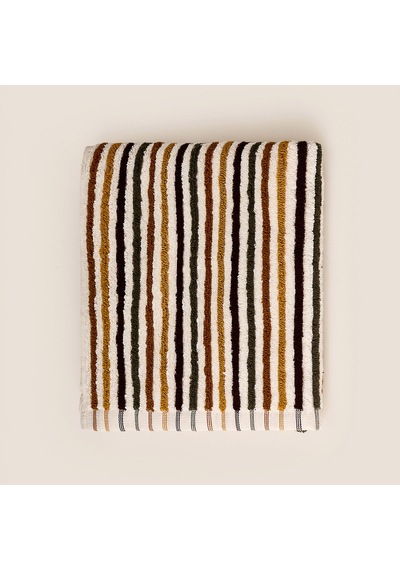 Soft Somo İpliği Boyalı Yüz Havlusu - Renkli - 50x90 Cm Çok Renkli