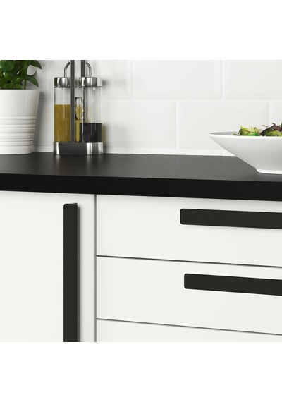Ikea Hackås 2'li Mobilya Kulpu 300 Mm Siyah
