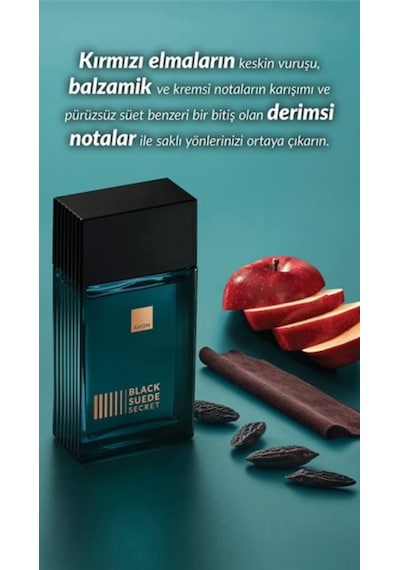 Avon Black Suede Secret Erkek Parfüm EDT 100 ML