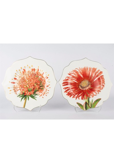 2li Art Of Botanical Kırmızı Servistabağı 28 Cm-5865