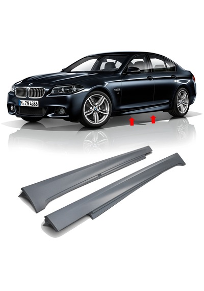 Bmw F10 2011-2014 Plastik Boyasız M Tech Yan Marşpiyel