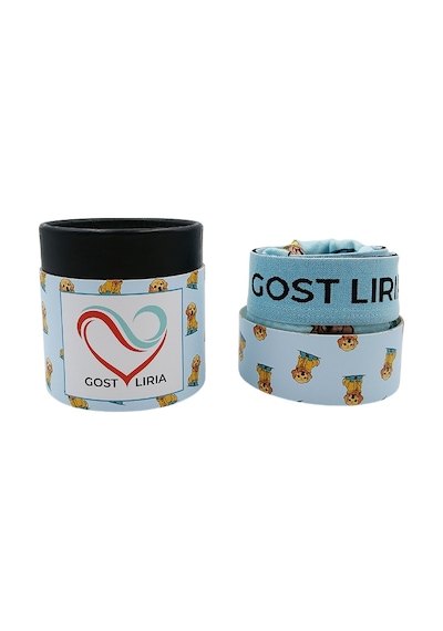 Gost Liria Cute Dog Desenli Kadın String Külot Mavi
