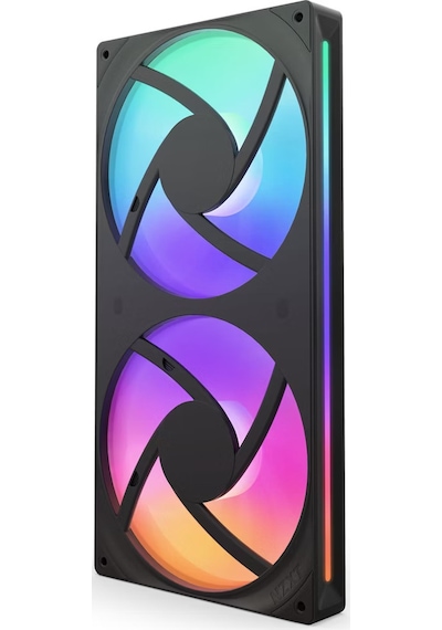 Nzxt F280 Rgb 2'li Siyah 280 Mm Fan Rf-u28hf-b1