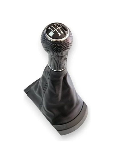 Seat İbiza 2002-2008 Vites Topuzu Körük Çerçeve 5 İleri Siyah Kapak 6l0711113k
