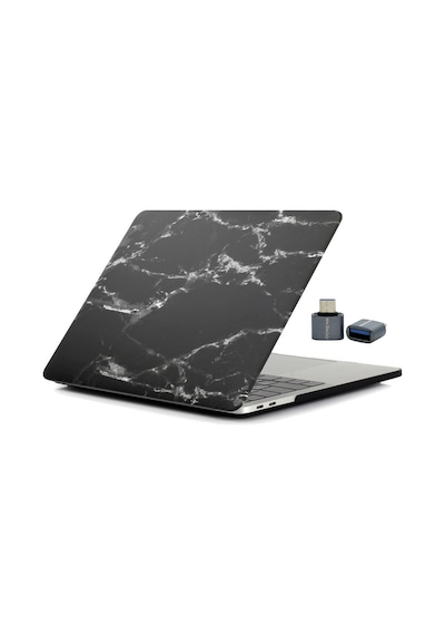 McStorey Apple Uyumlu MacBook Pro Kılıf 13inç M1-m2, Mermer Type-c Model A2338 A2289 A2251 A1706-08 A1989 A2159 İle Sarı