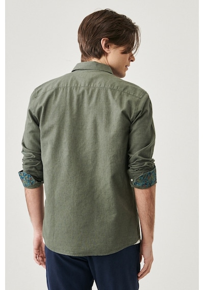 Wrangler Erkek Gömlek W221085801 HAKİ Haki