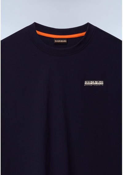 Napapijri S-small Box Ss Erkek T-shirt-31964 Koyu Lacivert