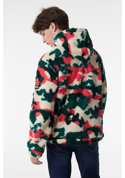 Lee Regular Fit Normal Kesim Kapüşonlu Renkli Sherpa Sweatshirt L232307900 Çok Renkli