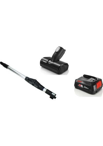 Bosch Uyumlu Unlimited 6-7-8 Serileri  Kırılabilir Boru Mini Turbo Fırça 3 Ah Batarya 3lü Set 3