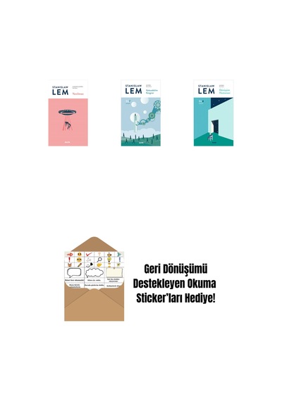 Yenilmez + Gelecekbilim Kongresi Sl7 + Dönüşüm Hastanesi Sl4 + Okuma Sticker'ları