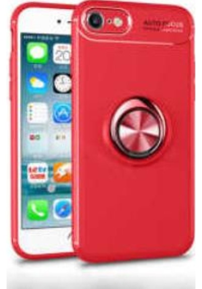 Apple Uyumlu iPhone Se 2022 Kılıf Yüzüklü Magnetli Ravel Case Kapak