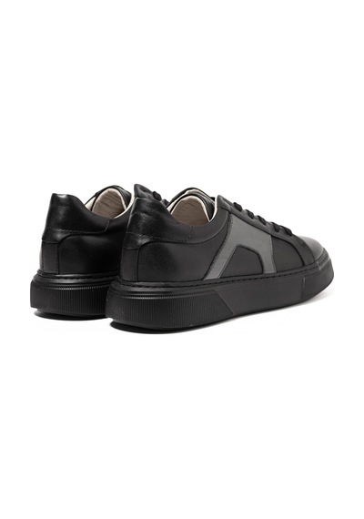 Sneaker Erkek Og-437 John May Siyah-gri Gri - Siyah